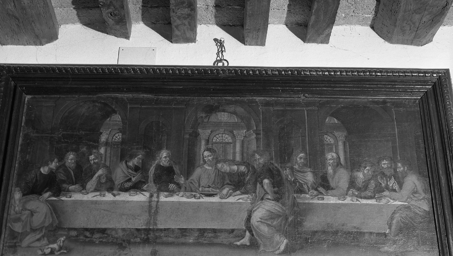 ultima cena (dipinto) - ambito toscano (primo quarto sec. XVII)