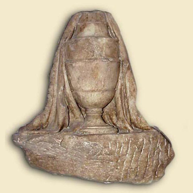 decorazione plastica, frammento - bottega Italia centrale (secc. XVII/ XVIII)