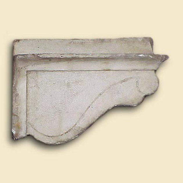 mensola architettonica - bottega italiana (sec. XVII)