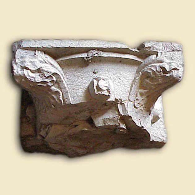 semicapitello - bottega Italia centrale (secc. XII/ XIII)