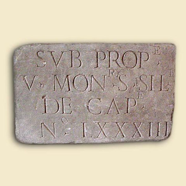 targa - bottega italiana (secc. XVII/ XVIII)