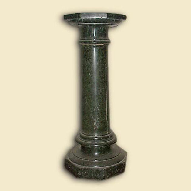 colonna, coppia - bottega italiana (secc. XVIII/ XIX)