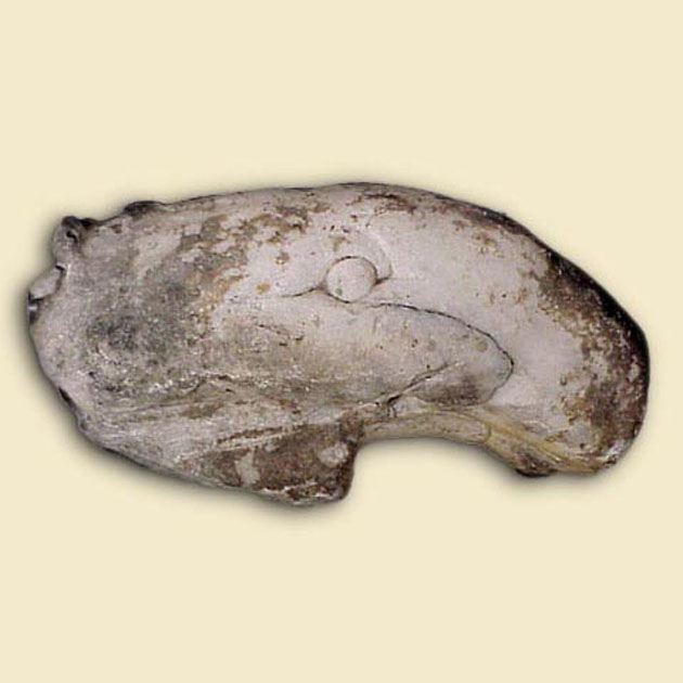 scultura, frammento - bottega italiana (secc. XIII/ XIV)