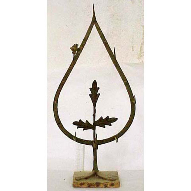 candeliere - bottega toscana (secc. XVI/ XVII)