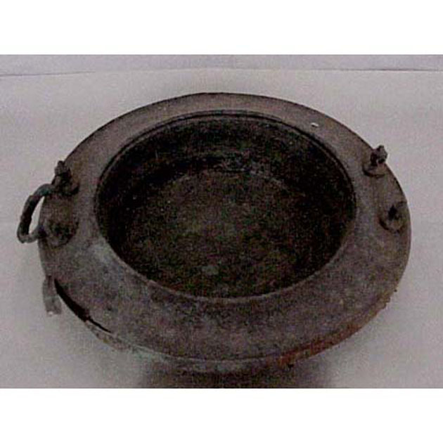 braciere - bottega italiana (secc. XIX/ XX)