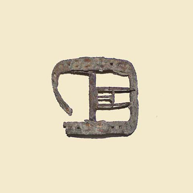 fibbia - bottega italiana (secc. XVIII/ XIX)