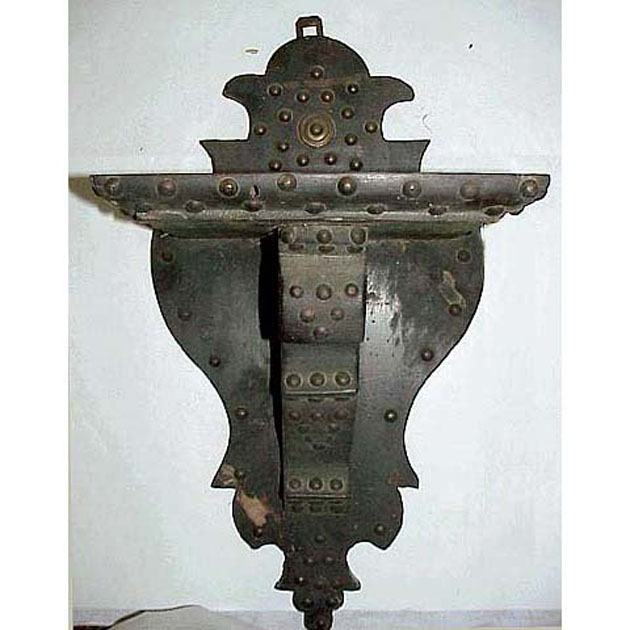 mensola - bottega italiana (secc. XIX/ XX)