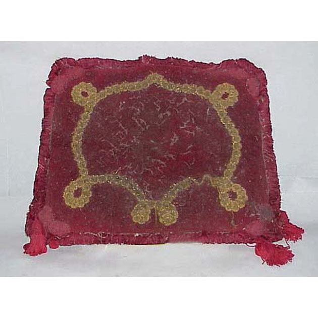 cuscino - manifattura italiana (secc. XIX/ XX)