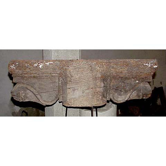 mensolone, elemento d'insieme - bottega italiana (secc. XVI/ XVII)