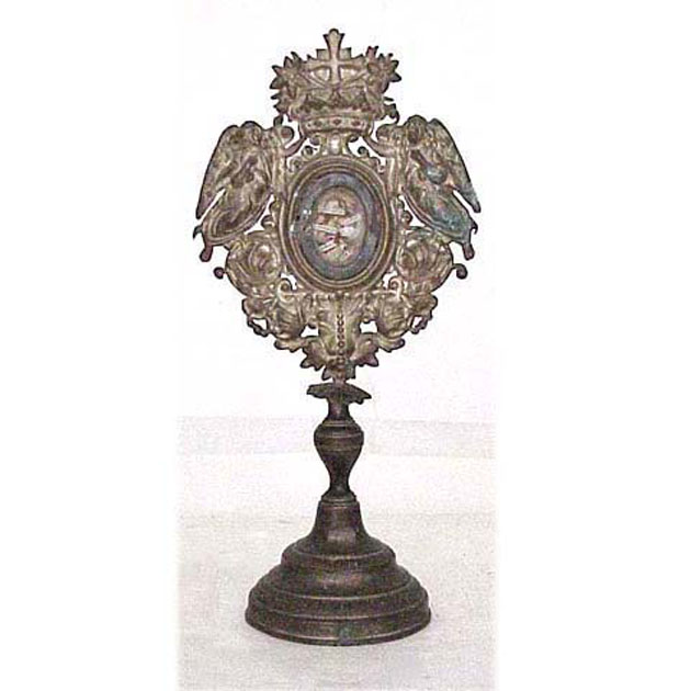 reliquiario - bottega italiana (secc. XVIII/ XIX)