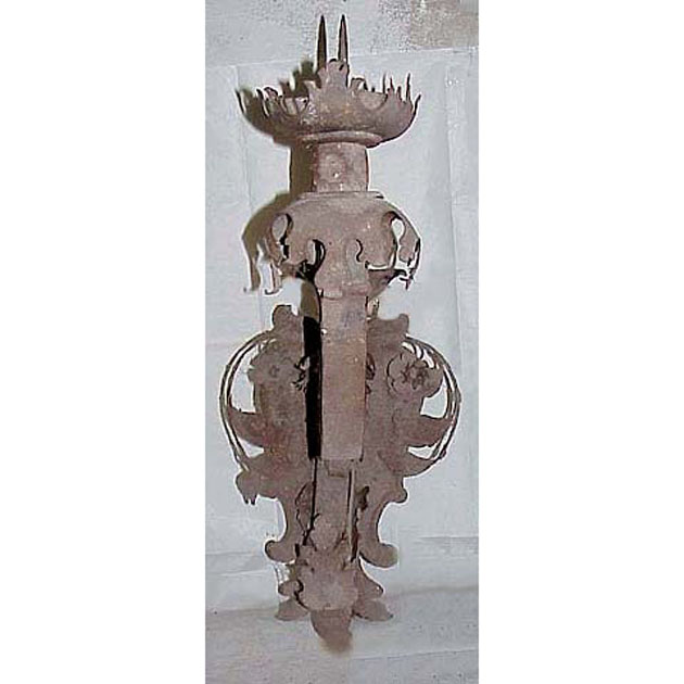 portacera, serie - bottega italiana (secc. XVIII/ XIX)