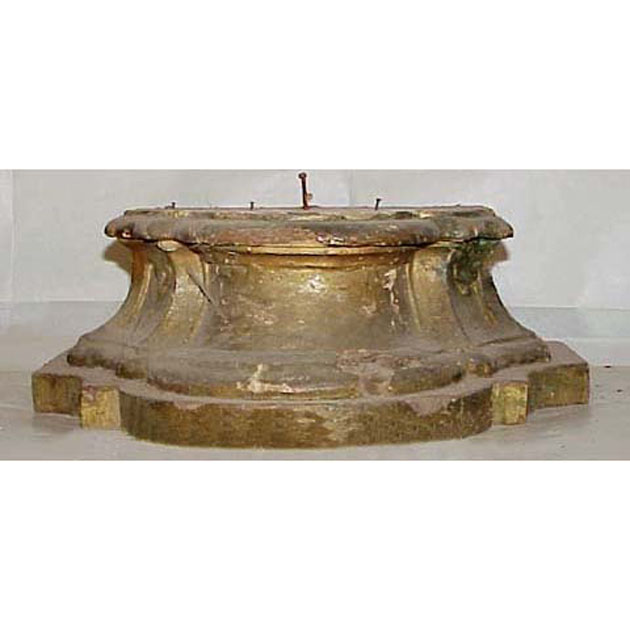 basamento, elemento d'insieme - bottega italiana (secc. XVIII/ XIX)