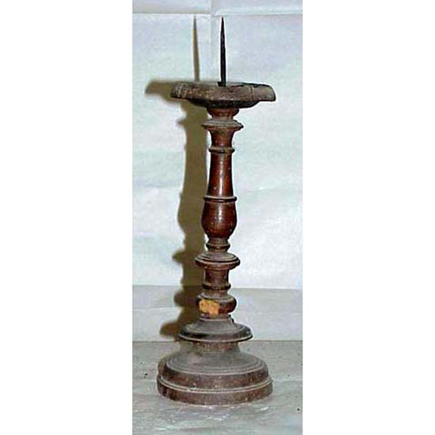 candeliere - bottega italiana (secc. XIX/ XX)