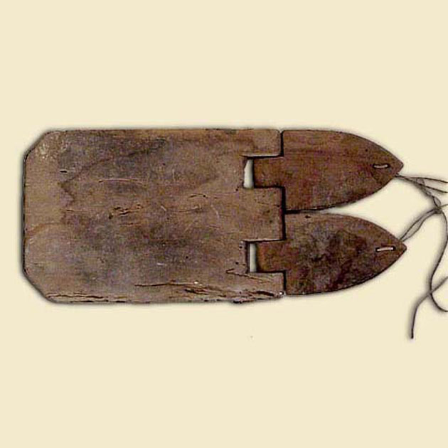 pedana - bottega italiana (secc. XVIII/ XIX)