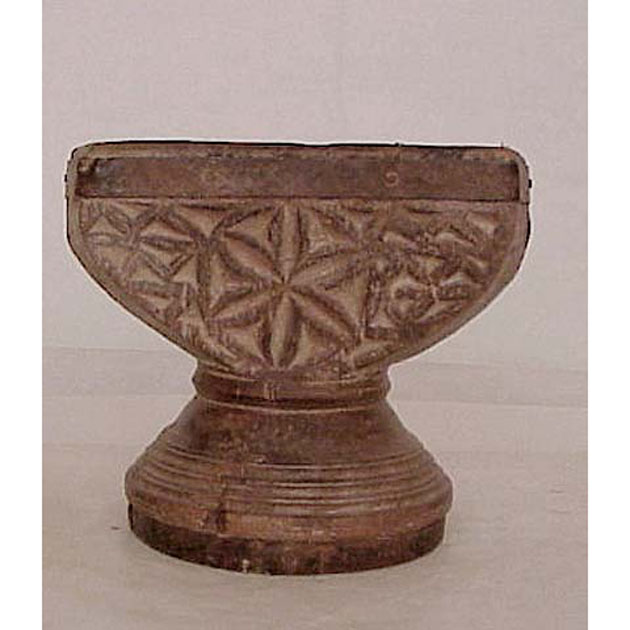 candeliere - bottega italiana (secc. XVIII/ XIX)