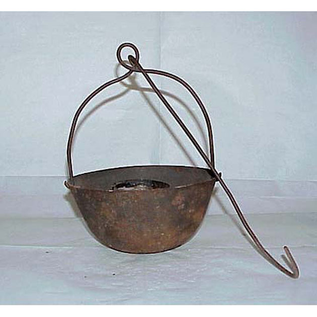 portacandele - bottega italiana (secc. XIX/ XX)