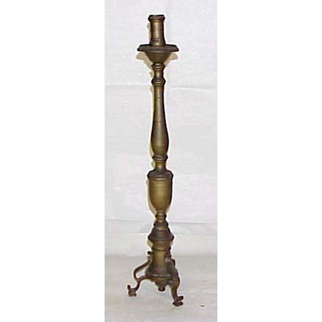 candeliere - bottega italiana (secc. XIX/ XX)