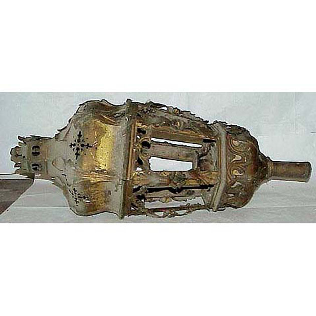 lanterna processionale - bottega italiana (secc. XVII/ XVIII)