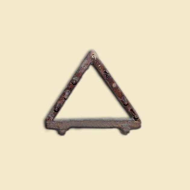 portaoggetti - bottega italiana (secc. XIX/ XX)