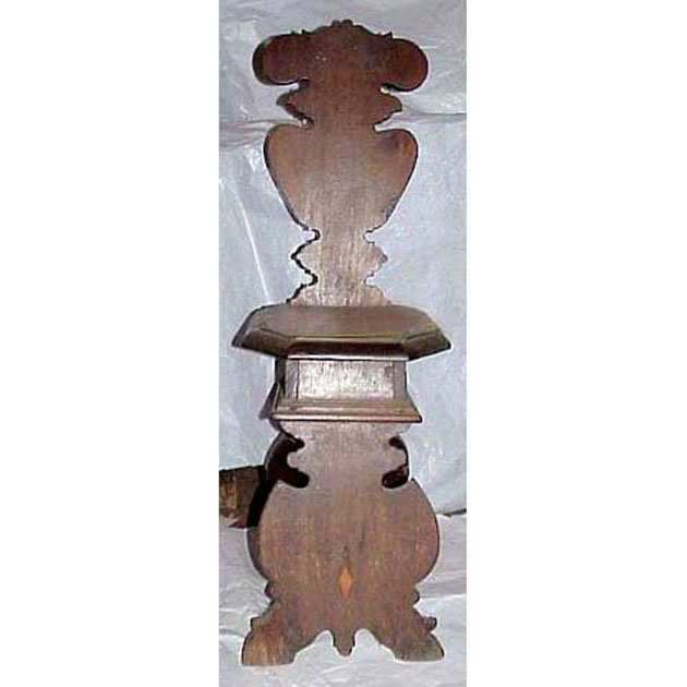 sgabello - bottega toscana (secc. XVIII/ XIX)