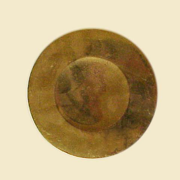 patena - bottega italiana (secc. XVIII/ XIX)