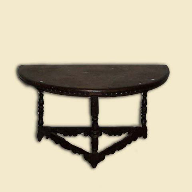 console - bottega Italia centro-meridionale (secc. XVIII/ XIX)