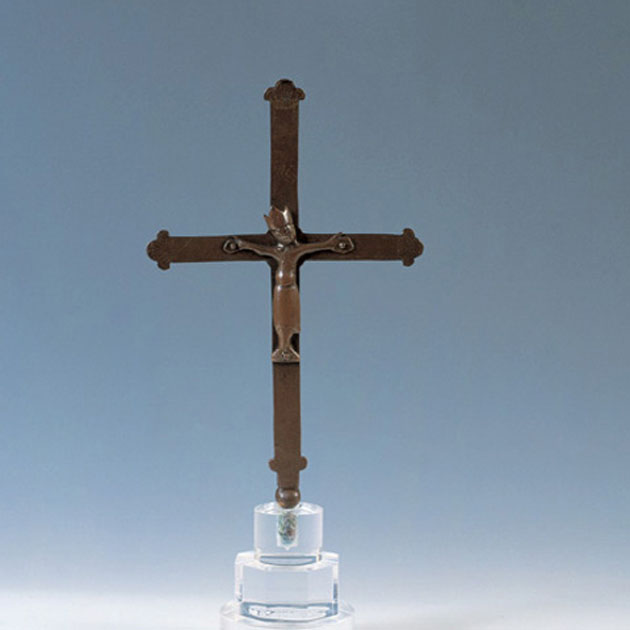 croce processionale - bottega Europa settentrionale (secc. XII/ XIII)