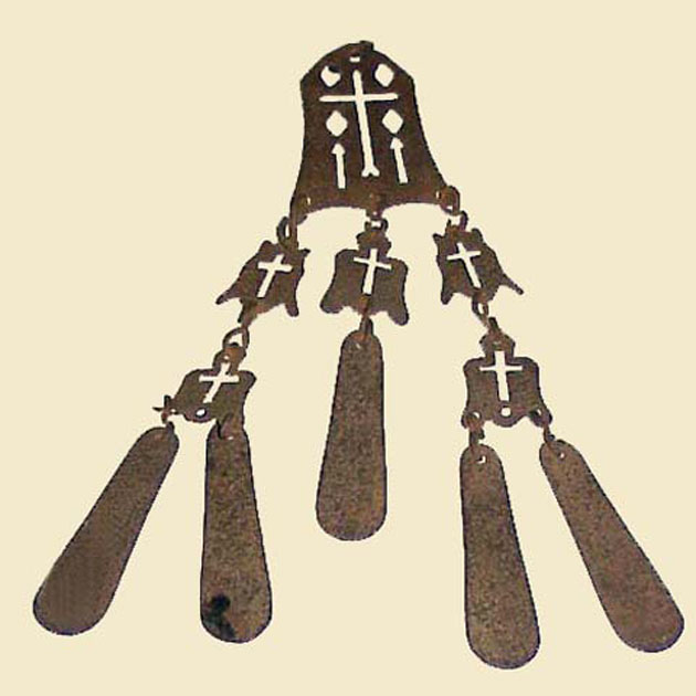 pendaglio - bottega italiana (secc. XVII/ XVIII)