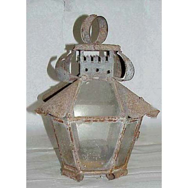 lampione - bottega italiana (secc. XIX/ XX)