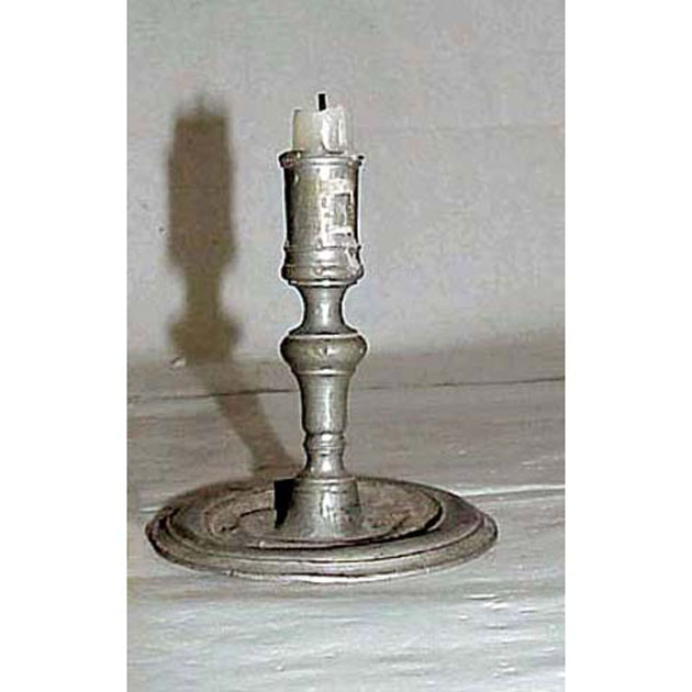 portacandele - bottega italiana (secc. XIX/ XX)