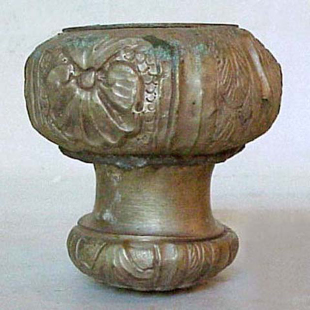 nodo, elemento d'insieme - bottega italiana (secc. XIX/ XX)