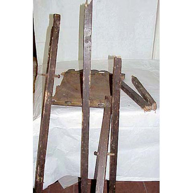 leggio - bottega italiana (secc. XVII/ XVIII)