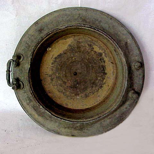 braciere - bottega italiana (secc. XIX/ XX)