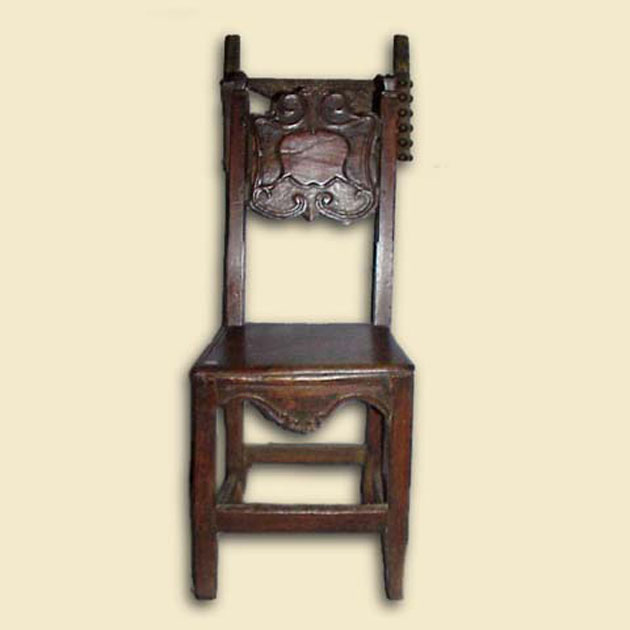 sedia - bottega Italia settentrionale (secc. XVIII/ XIX)