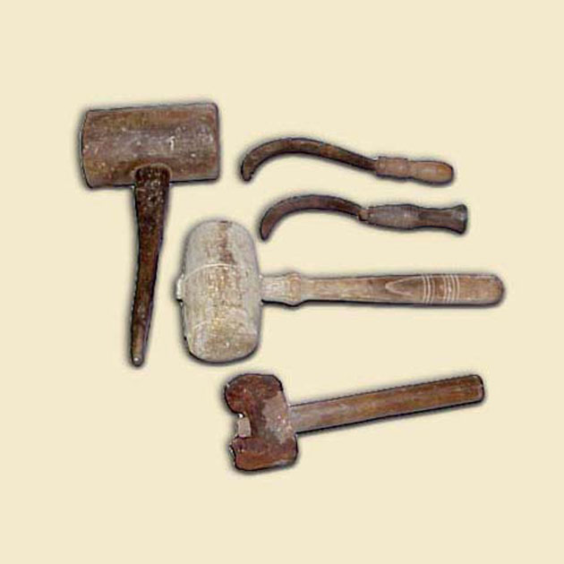 arnese, serie - bottega italiana (secc. XIX/ XX)