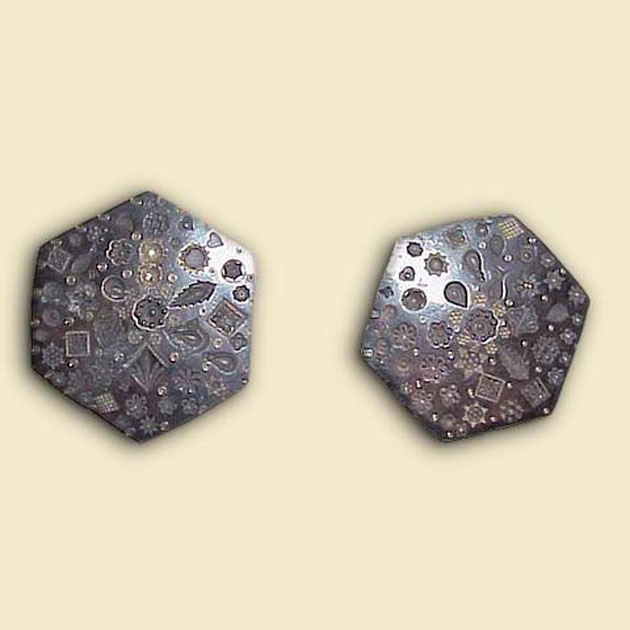 decorazione, coppia - bottega italiana (secc. XIX/ XX)