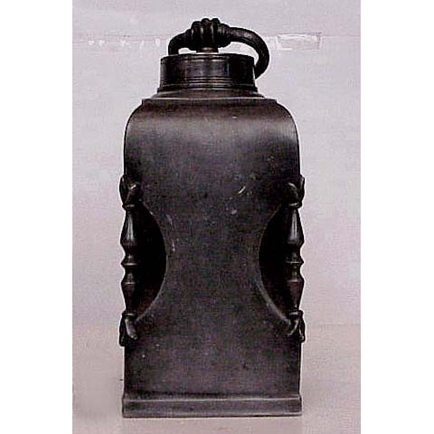 bottiglia - bottega italiana (secc. XIX/ XX)