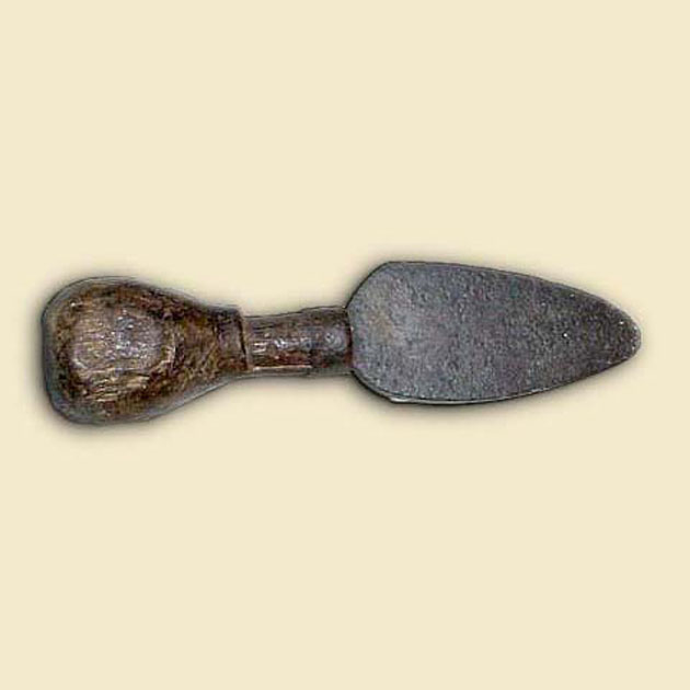 coltello - bottega italiana (secc. XIX/ XX)