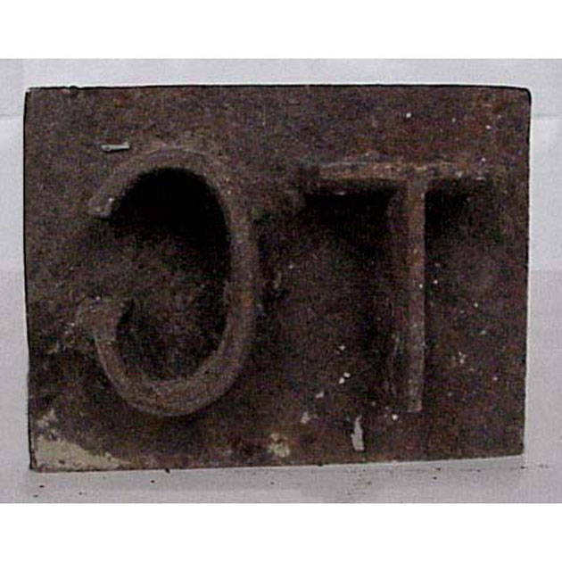 marchio - bottega italiana (secc. XIX/ XX)