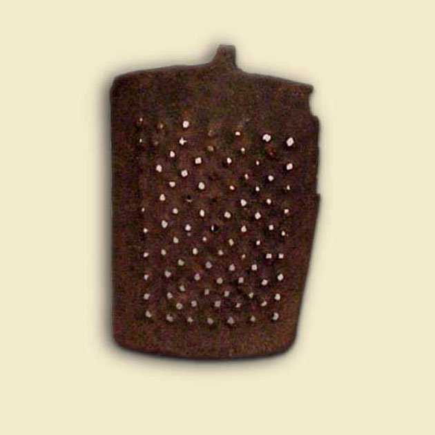 grattugia - bottega italiana (secc. XIX/ XX)