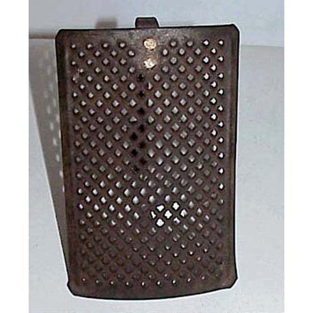 grattugia - bottega italiana (secc. XIX/ XX)