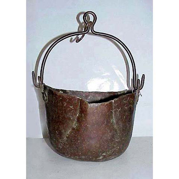 secchio - bottega italiana (secc. XVIII/ XIX)