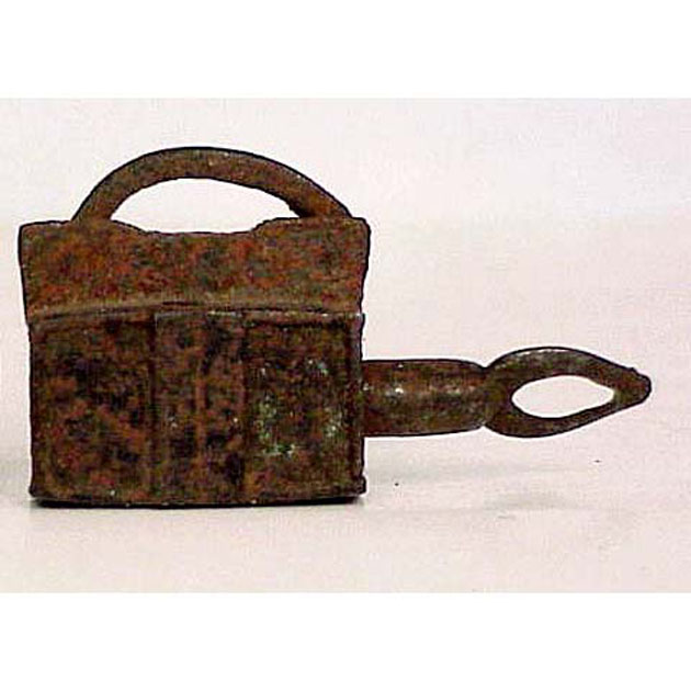 lucchetto - bottega italiana (secc. XIX/ XX)