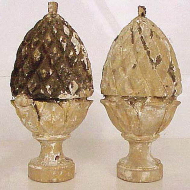 soprammobile, coppia - bottega italiana (secc. XVIII/ XIX)