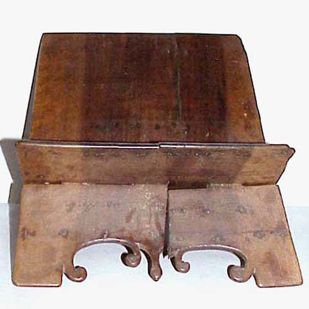 leggio - bottega italiana (secc. XVIII/ XIX)