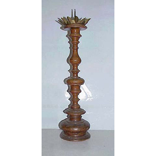 candeliere - bottega italiana (secc. XVIII/ XIX)