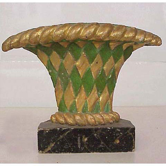 piedistallo - bottega italiana (secc. XVIII/ XIX)