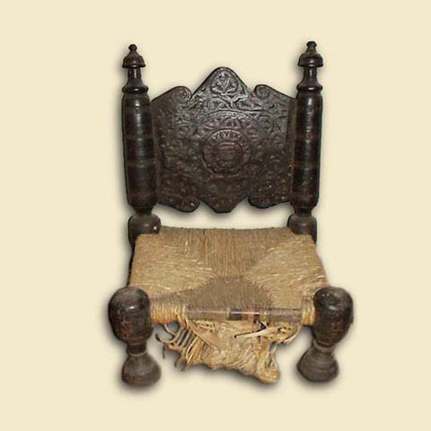 sedia - ambito orientale (secc. XIX/ XX)