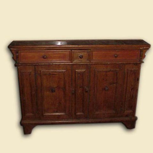 credenza - bottega Italia centrale (fine sec. XVIII)