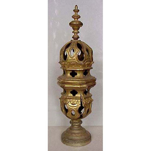 lampione - bottega italiana (secc. XVIII/ XIX)